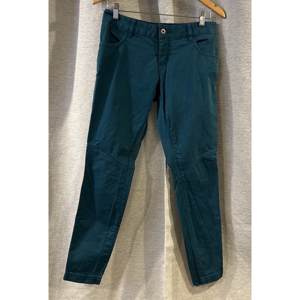 Columbia Sportswear Teal Camden Crest Skinny Fit Pants Women's‎ Size 6